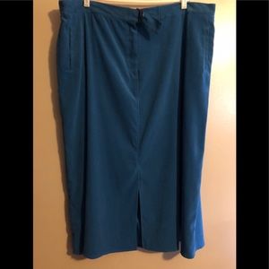Women’s Denim & Co Blue Skirt 3X